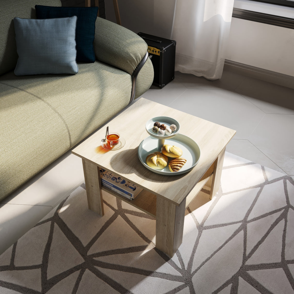 Couchtisch Quadratisch | Vienna 60