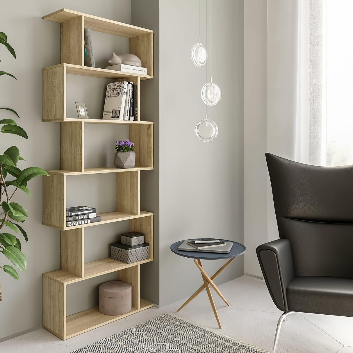 Bücherregal mit 6 Ebenen | Shelf 190S