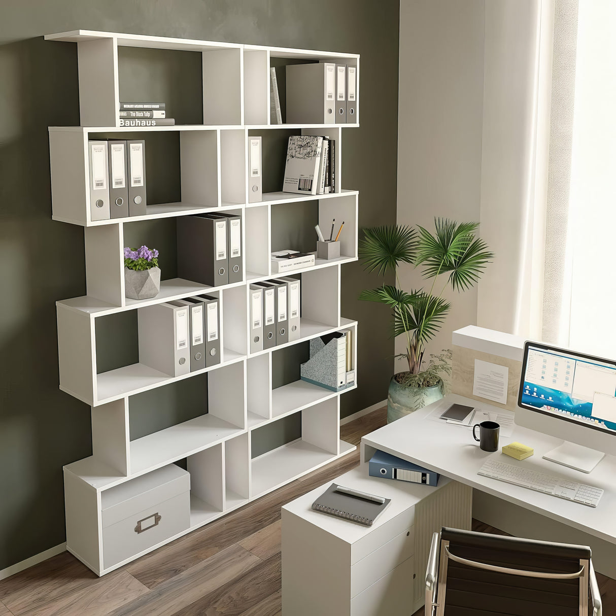 Bücherregal mit 6 Ebenen | Shelf 190S