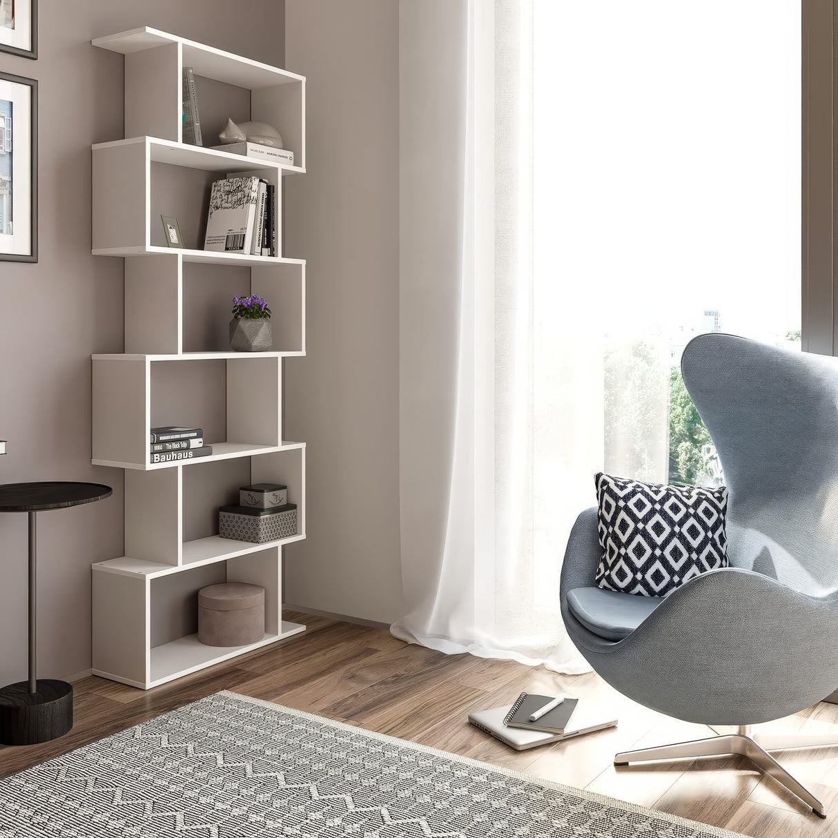 Bücherregal mit 6 Ebenen | Shelf 190S