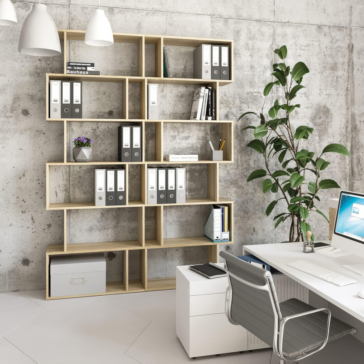 Bücherregal mit 6 Ebenen | Shelf 190S