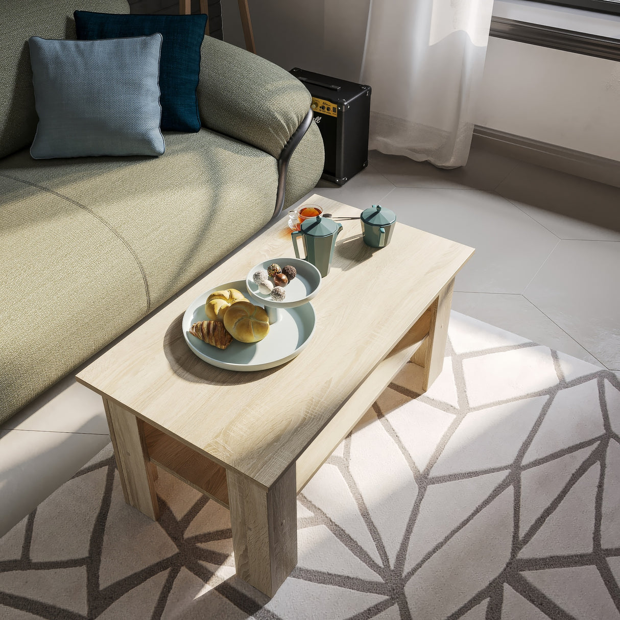 Couchtisch Rechteckig | Vienna 90