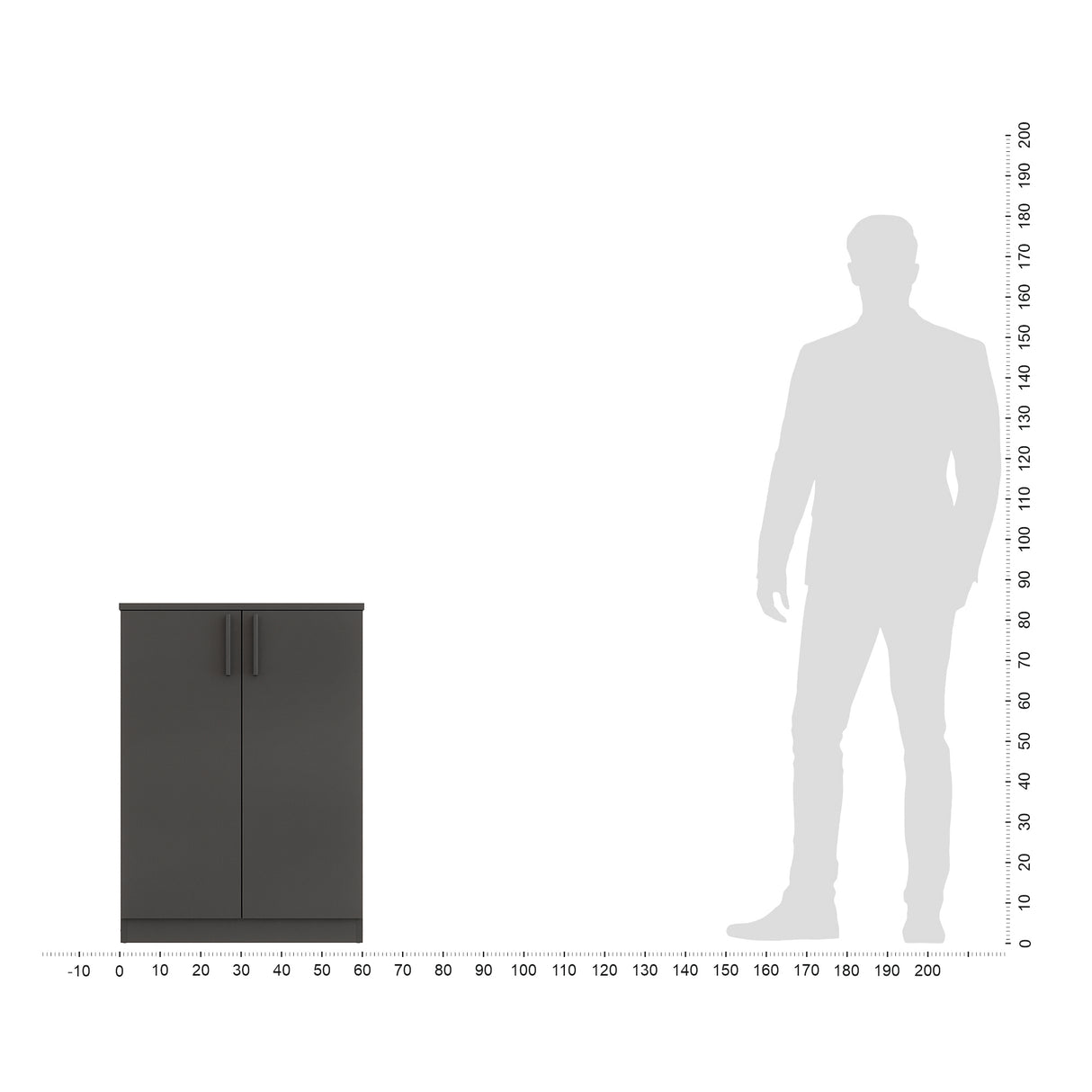 Universalschrank mit 2 Türen | CABI 60