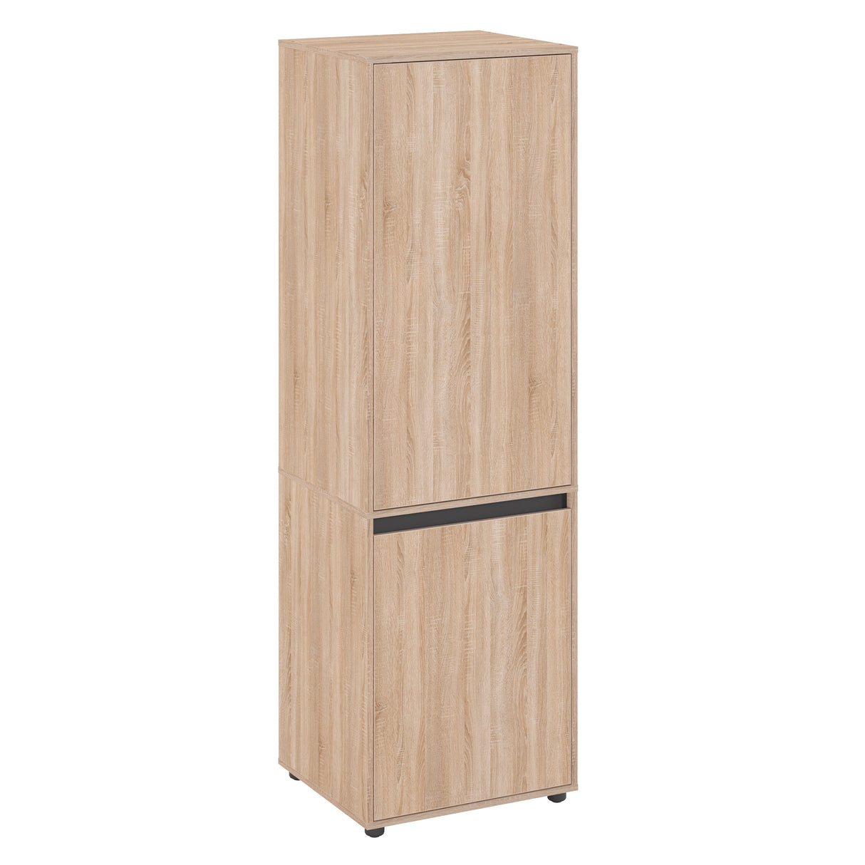 Kleiderschrank Klein mit 2-türig & 2 Fächer| CUBE 60F