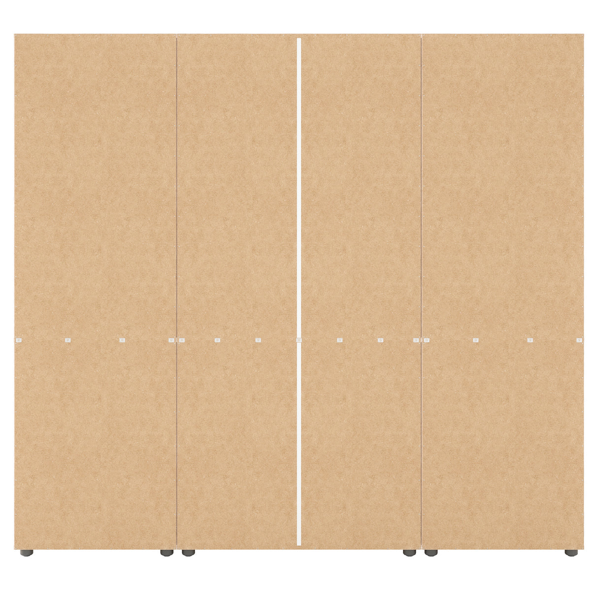 Kleiderschrank Groß mit 6-türig & 6 Schubladen | CUBE 210