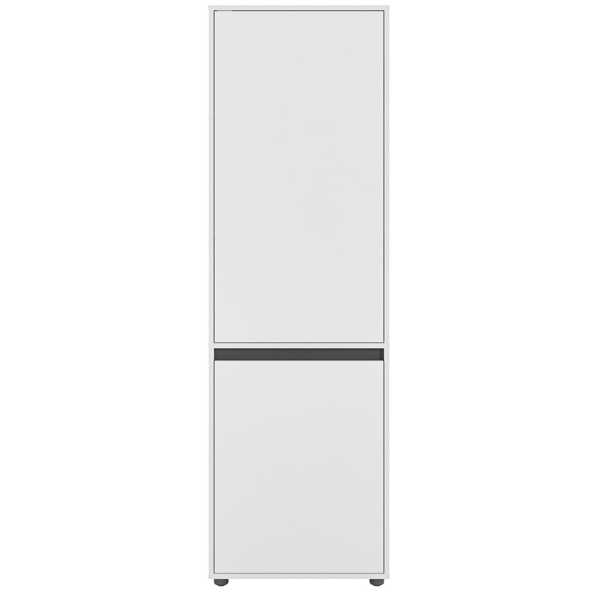 Kleiderschrank Klein mit 2-türig & 2 Fächer| CUBE 60F