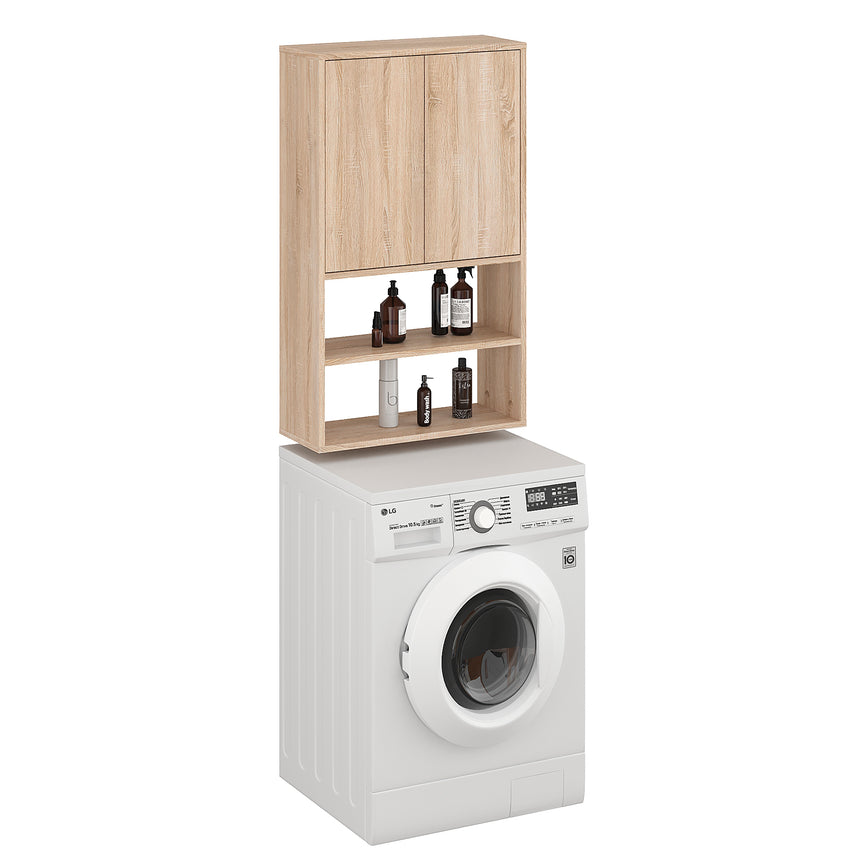 Mobile per lavatrice GIZMO W — Rovere Sonoma
