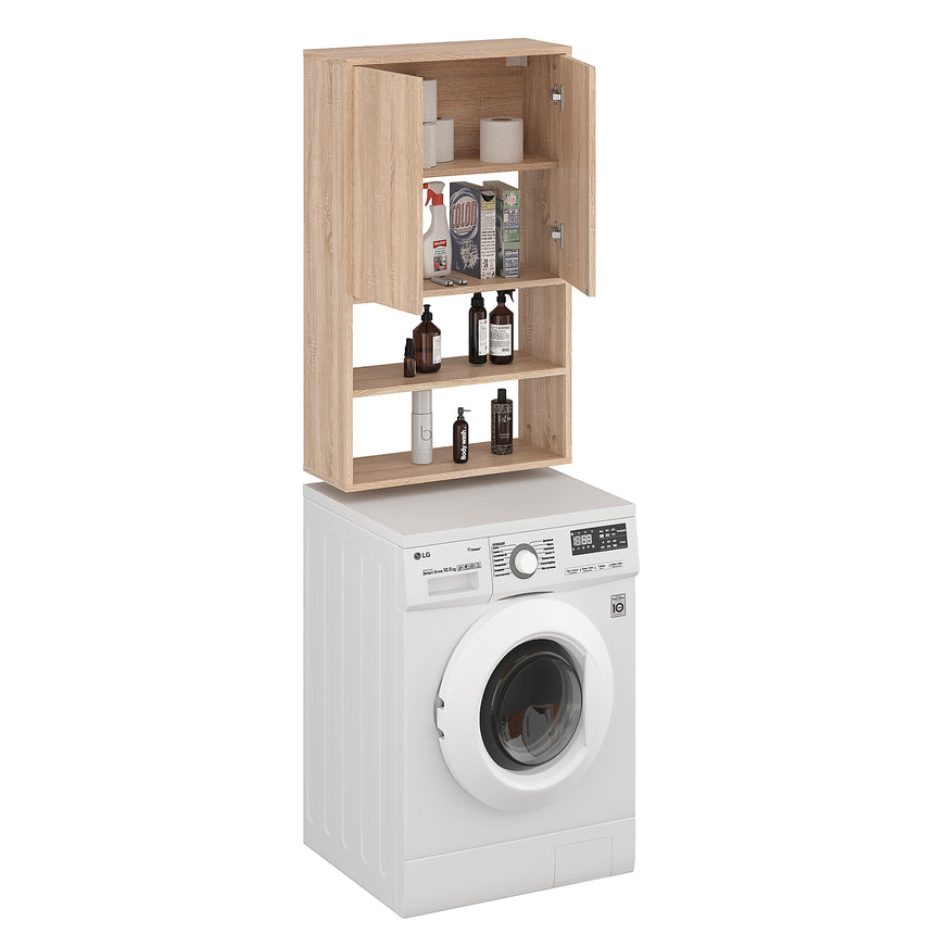Mobile per lavatrice GIZMO W — Rovere Sonoma