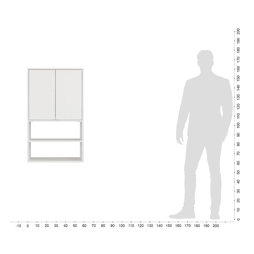 Mobile per lavatrice GIZMO W — Bianco