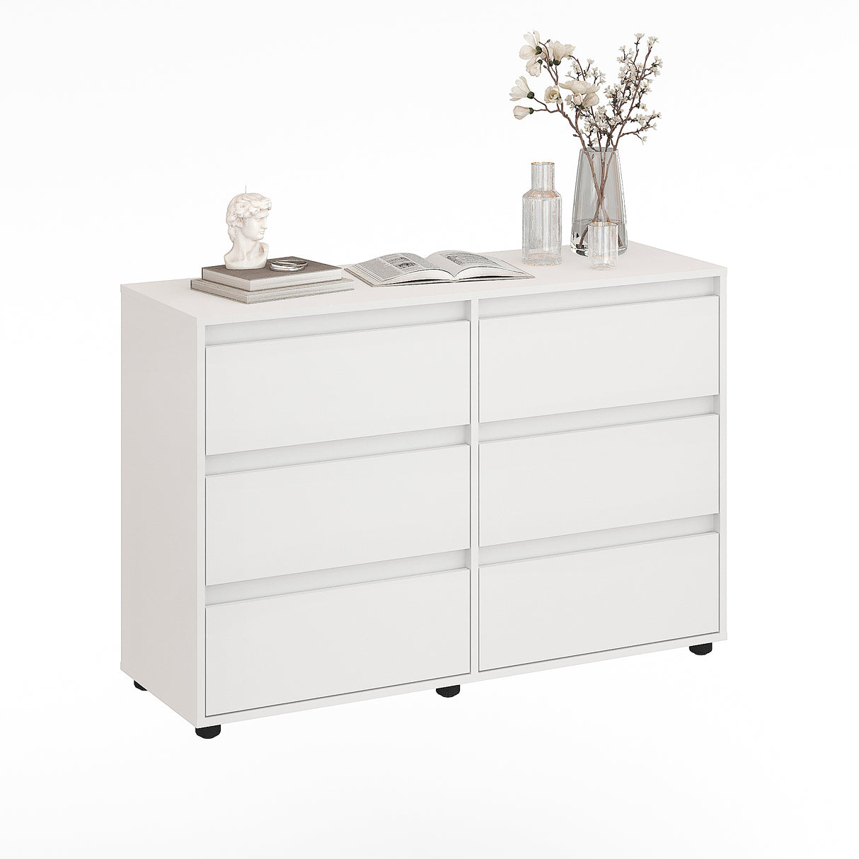 Kommode mit 6 Schubladen| Linoa 6S