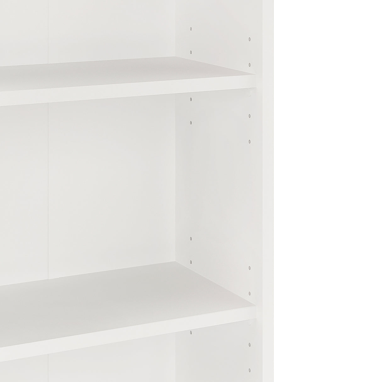 Bücherregal mit 4 Ebenen und Höhenverstellbare Regale | Lumo 80-4F