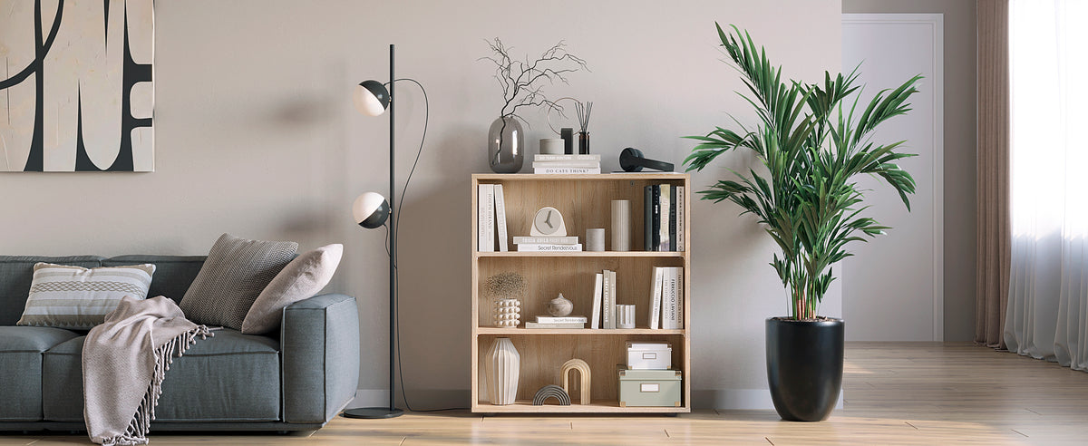 Bookcase Lumo 80-3F