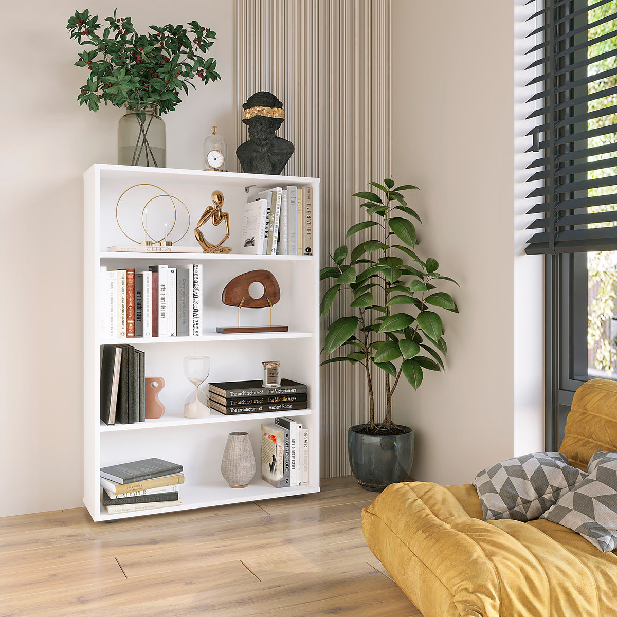 Bookcase Lumo 80-4F