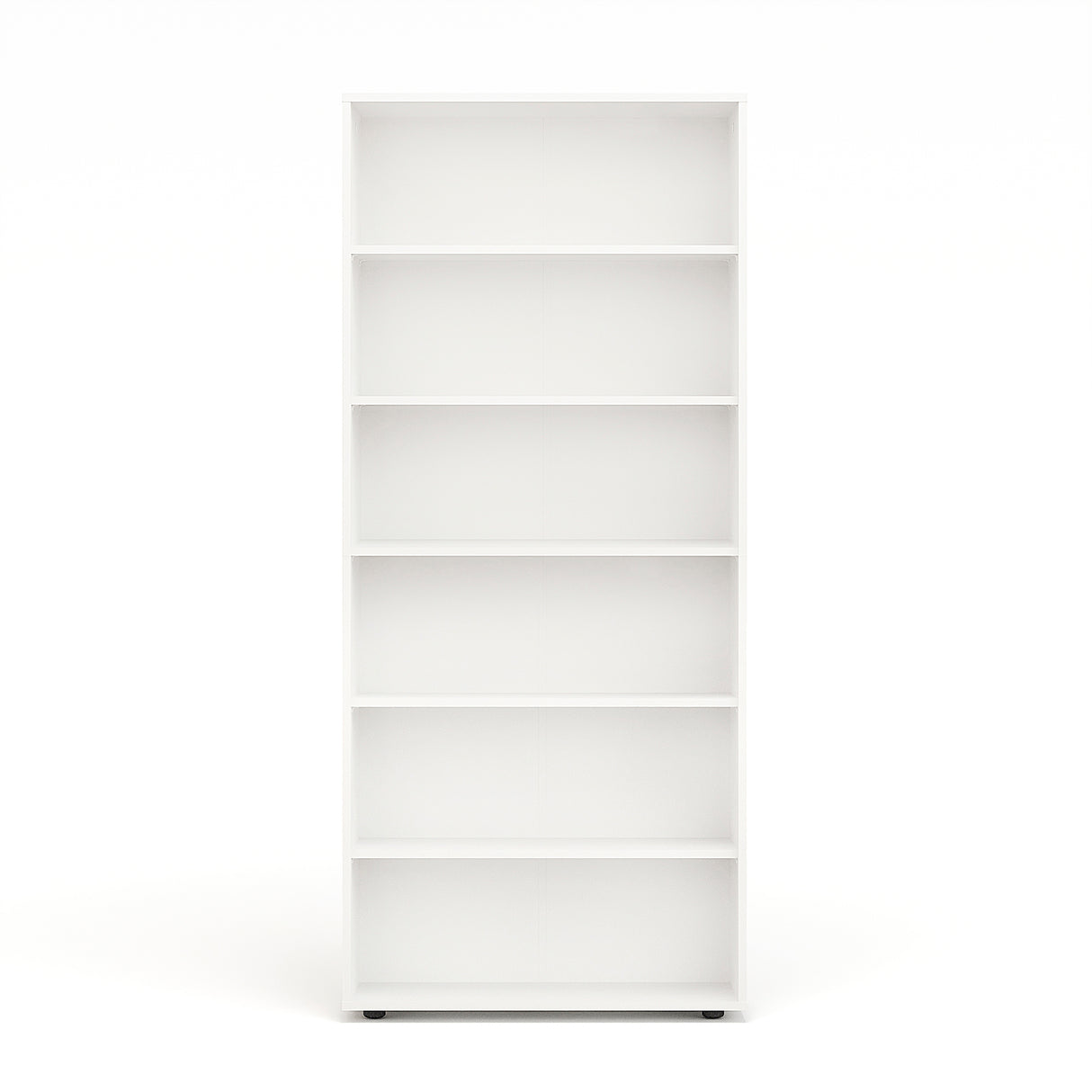 Bücherregal mit 6 Ebenen und Höhenverstellbare Regale | LUMO 80-6F