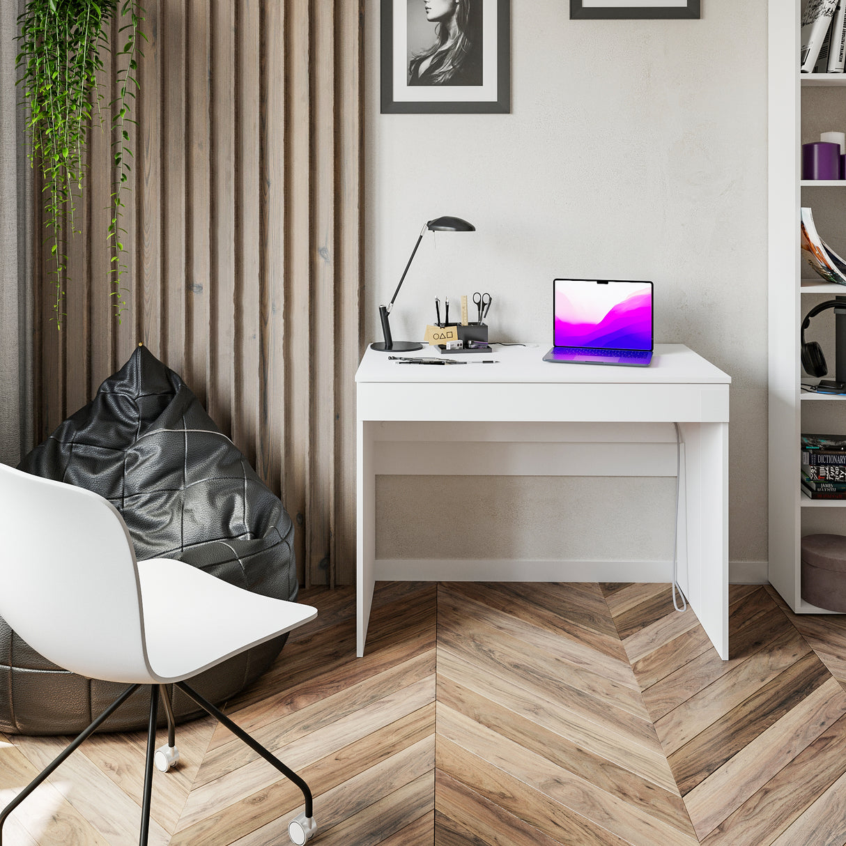 Schreibtisch mit 1 Schublade | Milan