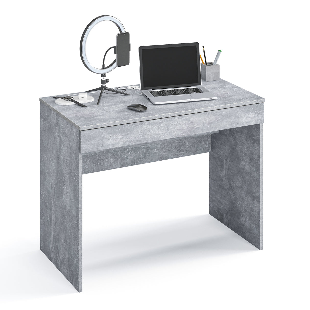 Schreibtisch mit 1 Schublade | Milan