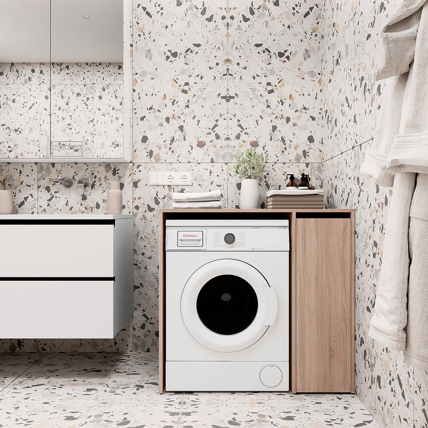 Mueble para lavadora MOZI L — Roble Sonoma
