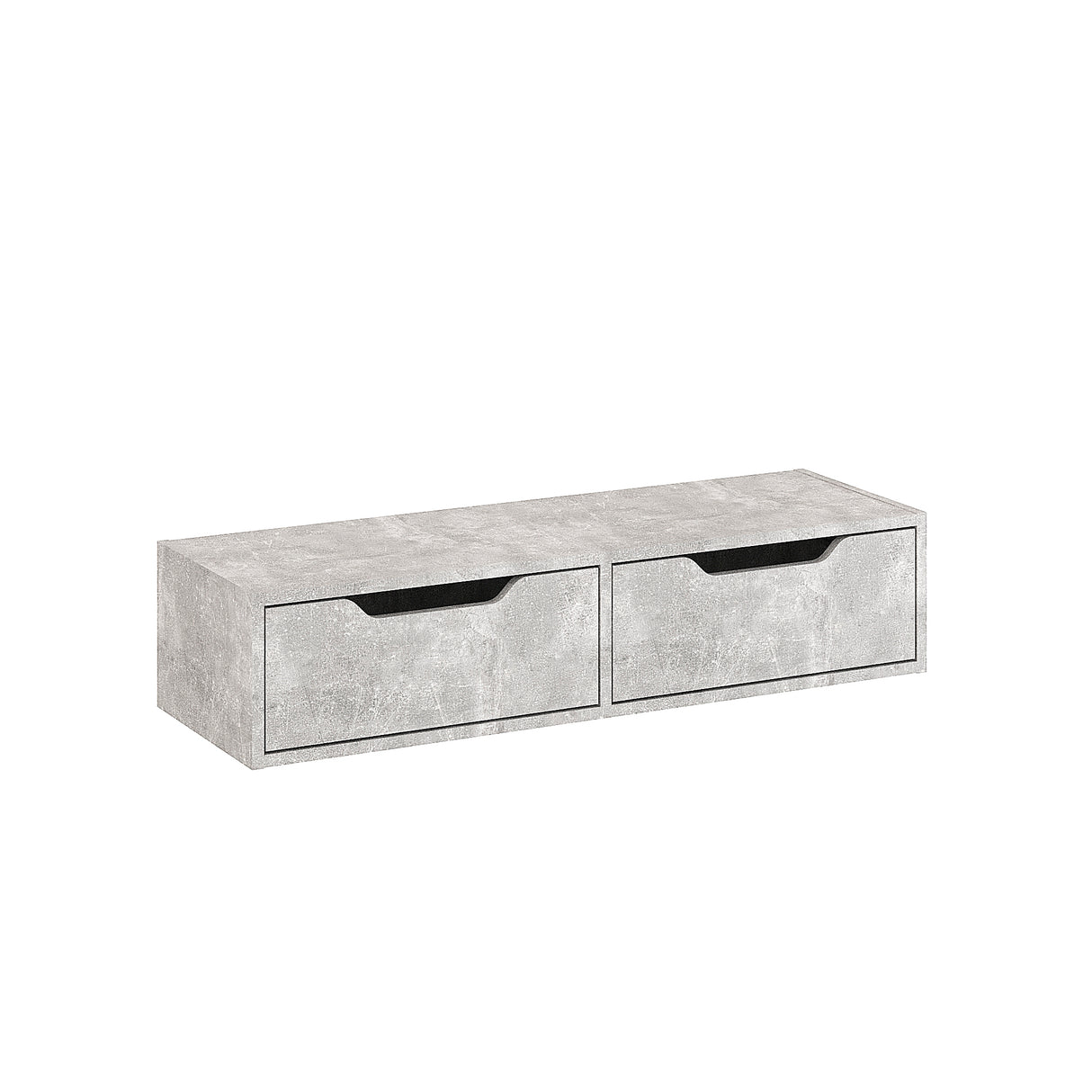 Wandregal mit 2 Schubladen | NOKA