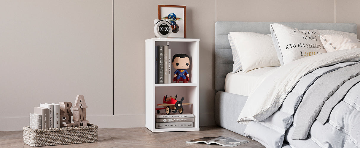 Bücherregal mit 2 Fächern | Nubo 2