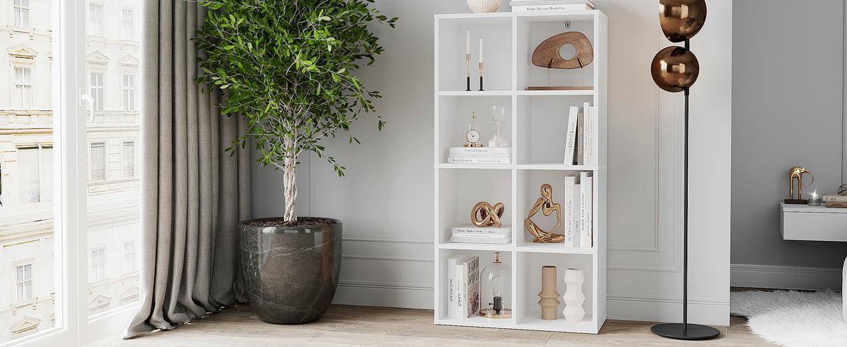 Bücherregal mit 8 Fächern | Nubo 8