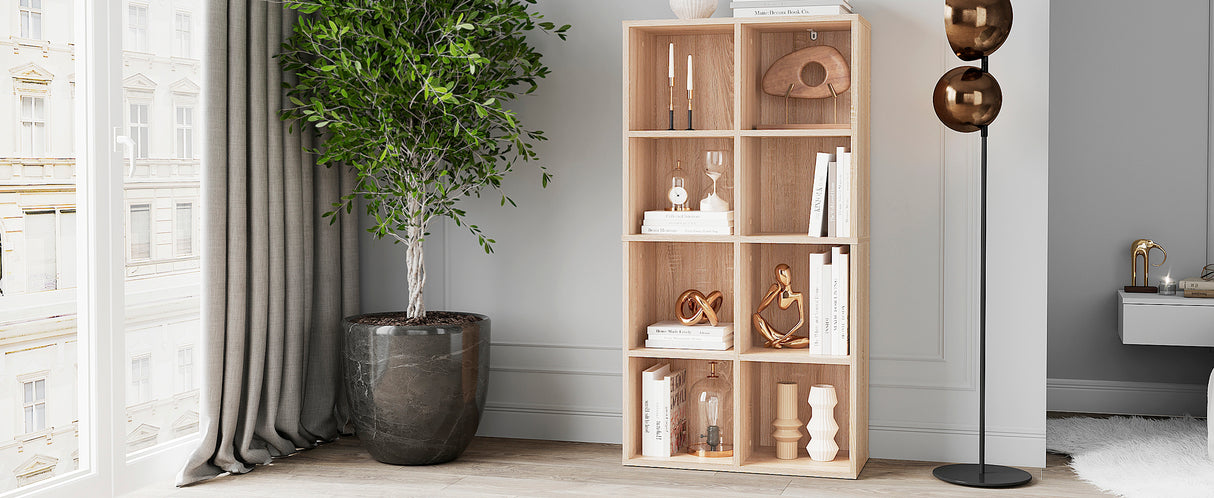 Bücherregal mit 8 Fächern | Nubo 8