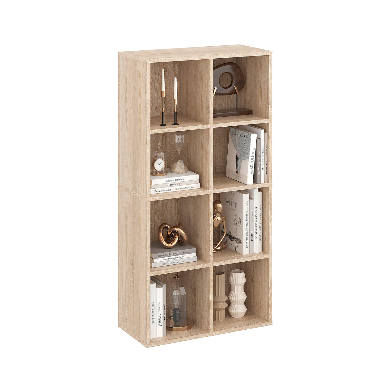 Bücherregal mit 8 Fächern | Nubo 8