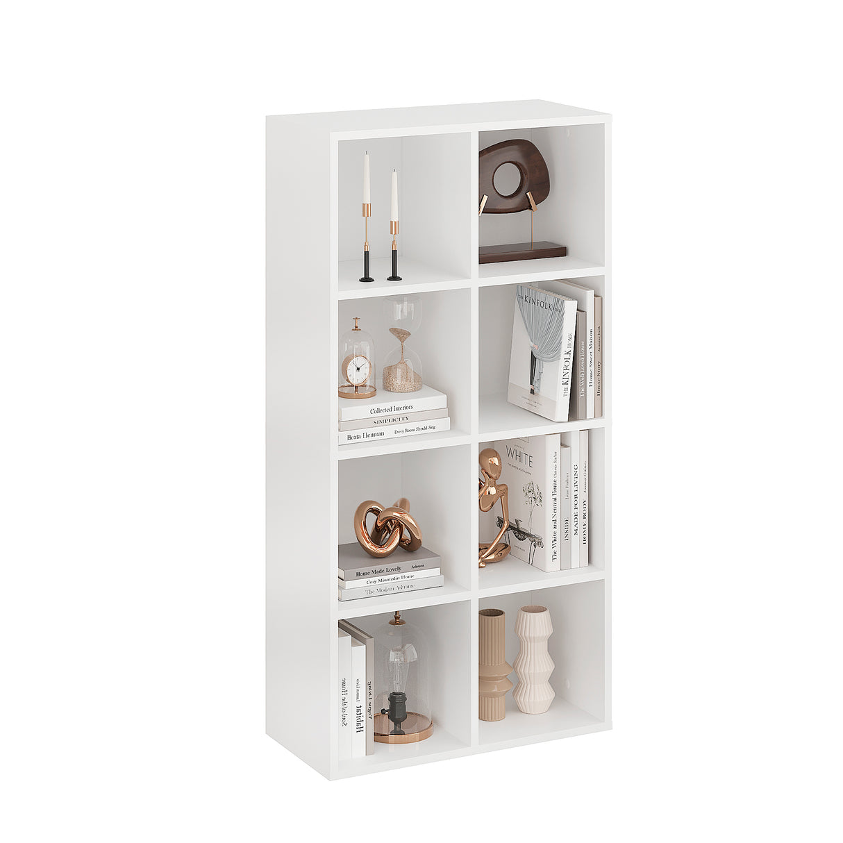 Bücherregal mit 8 Fächern | Nubo 8