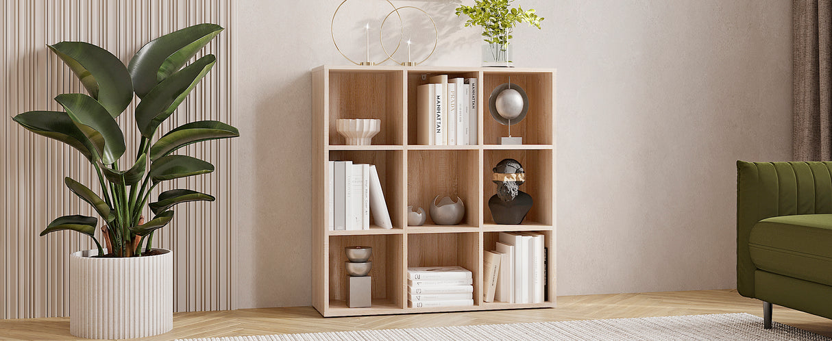 Bücherregal mit 9 Fächern | Nubo 9