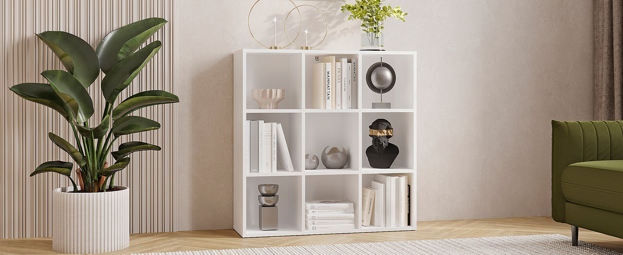 Bücherregal mit 9 Fächern | Nubo 9