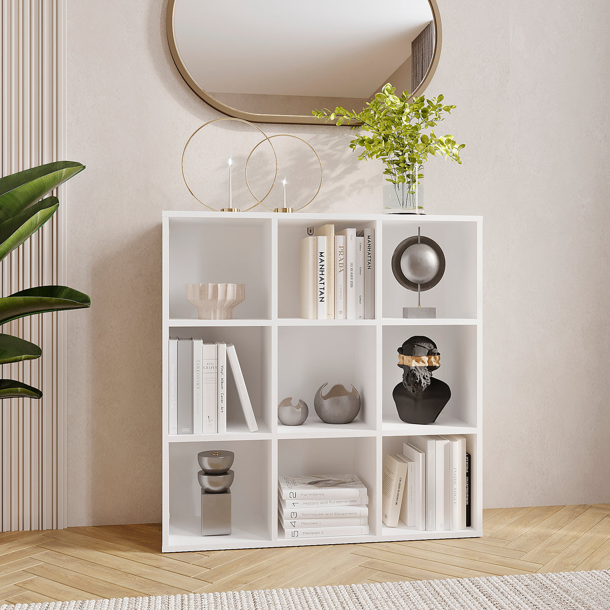 Bücherregal mit 9 Fächern | Nubo 9