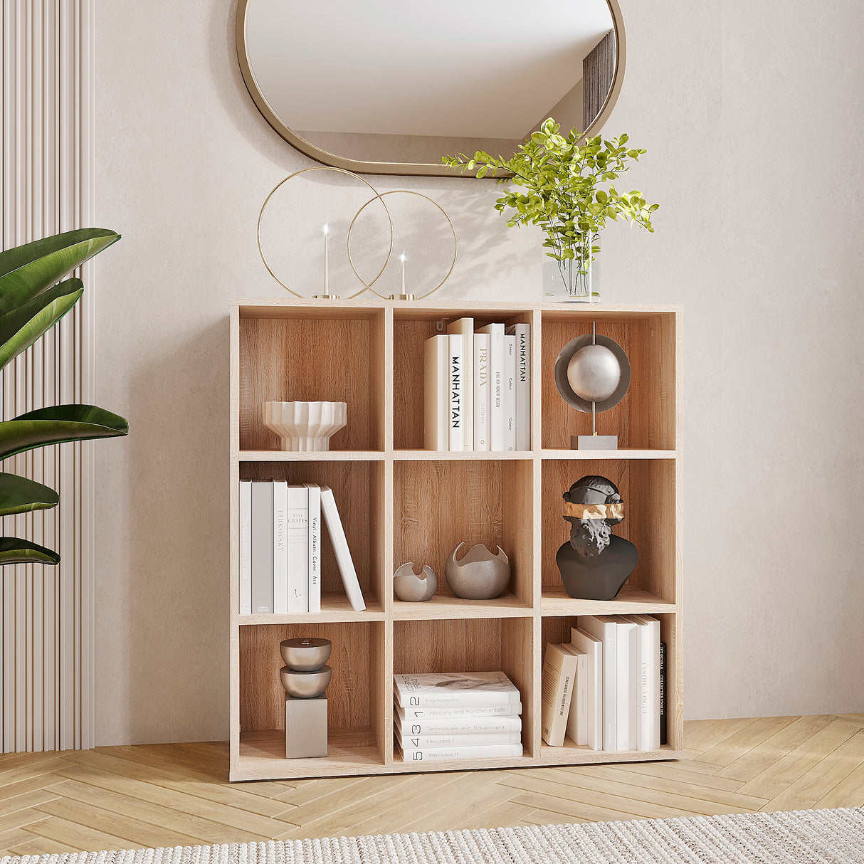 Bücherregal mit 9 Fächern | Nubo 9