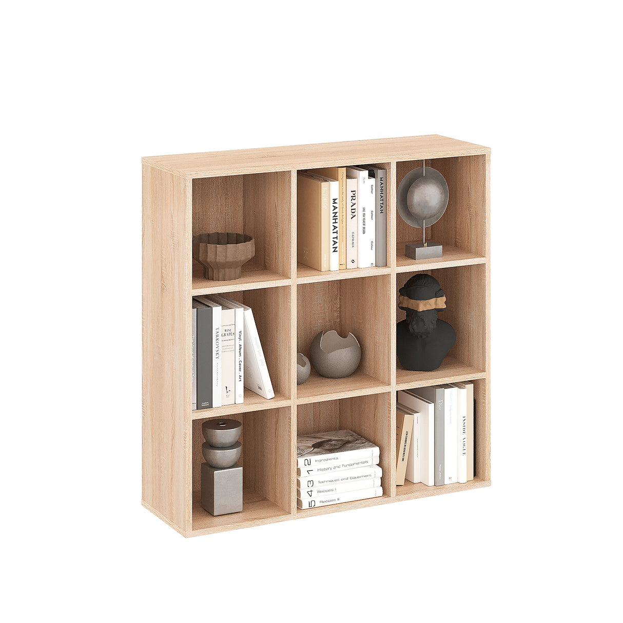 Bücherregal mit 9 Fächern | Nubo 9