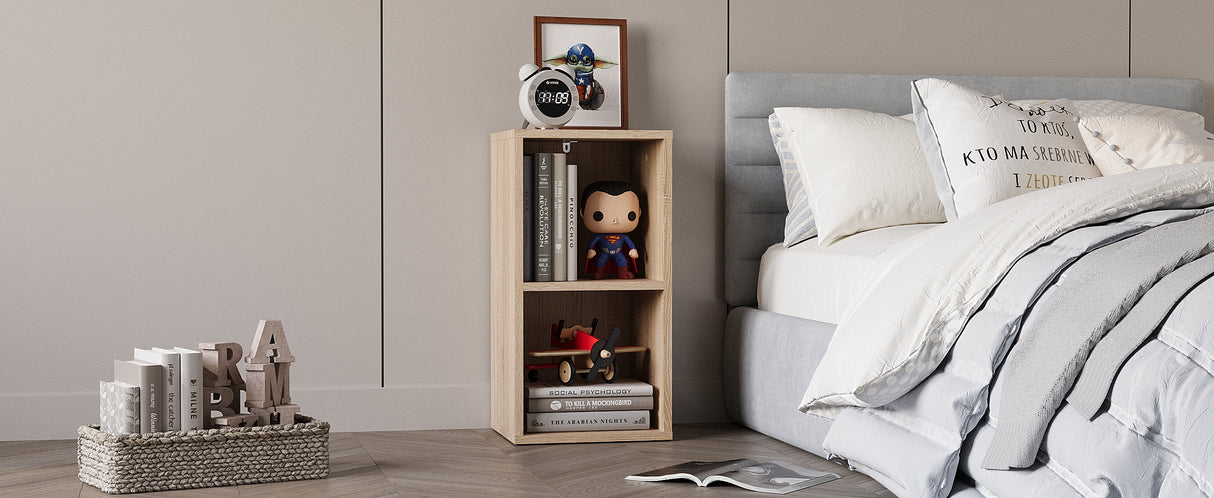 Bücherregal mit 2 Fächern | Nubo 2