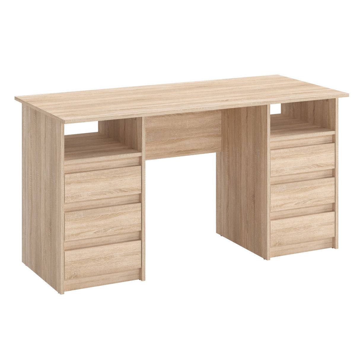 Schreibtisch mit 6 Schubladen | Oslo 140