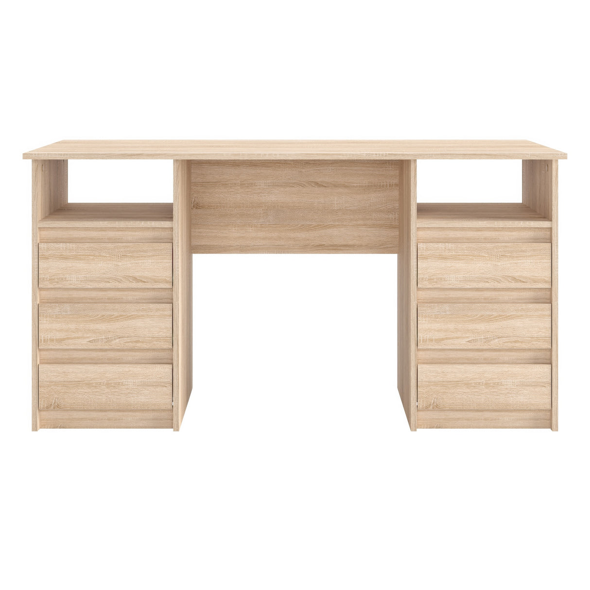 Schreibtisch mit 6 Schubladen | Oslo 140