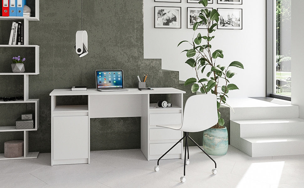 Schreibtisch mit 3 Schubladen | Oslo 145