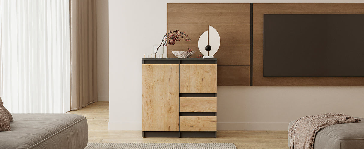 Kommode mit 2 Türen und 2 Schubladen | PIKO 2