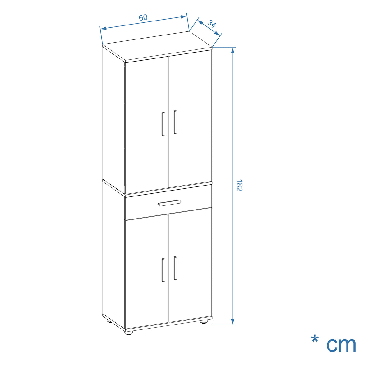 Schrank Porto 180