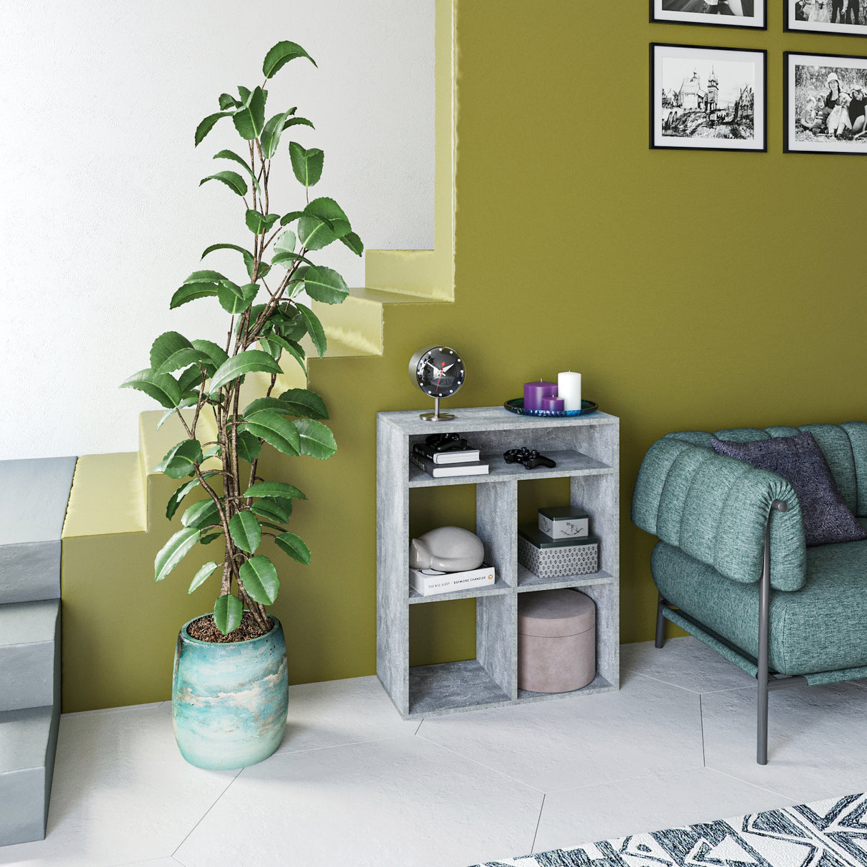 Bücherregal Würfelregal für Wohnzimmer Kinderzimmer | RIM4