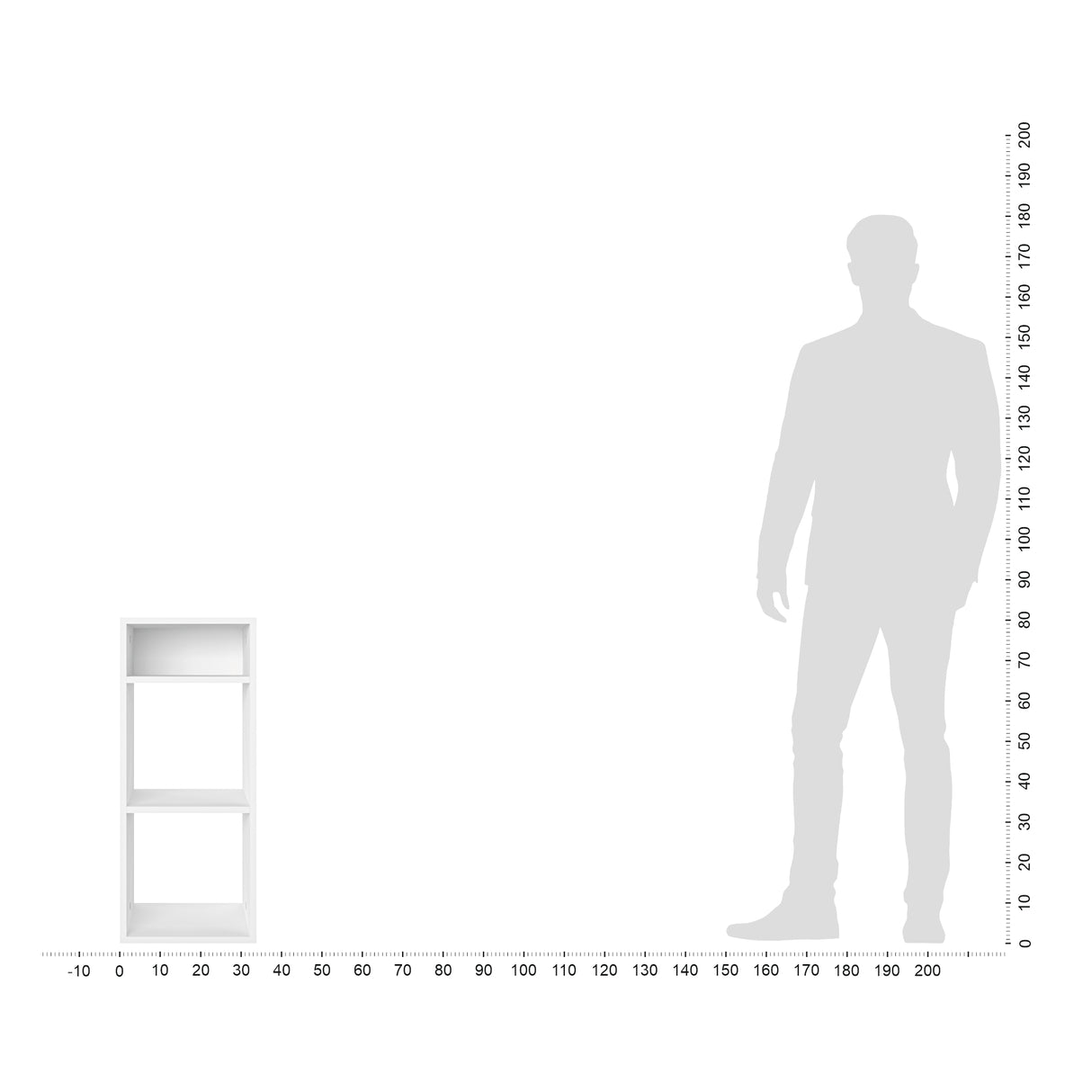 Bücherregal Klein Regal für Wohnzimmer Kinderzimmer | RIM2