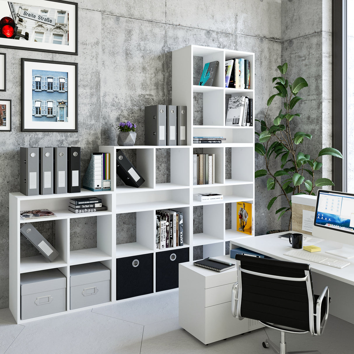 Bücherregal Würfelregal für Wohnzimmer Kinderzimmer | RIM4