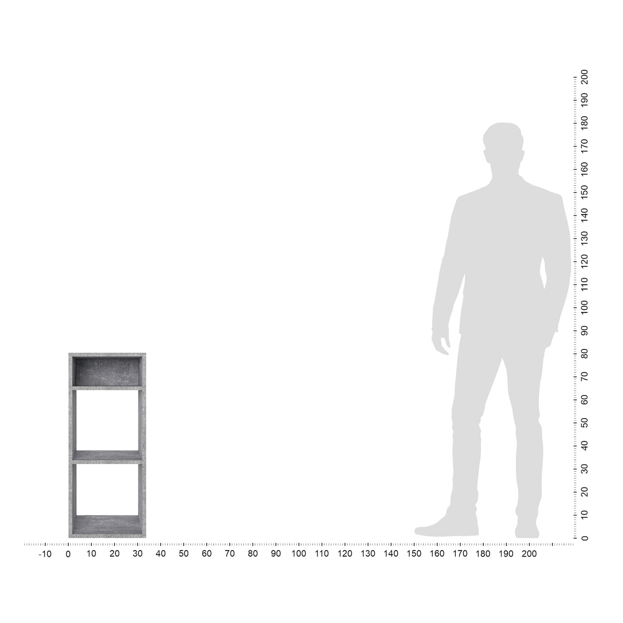 Bücherregal Klein Regal für Wohnzimmer Kinderzimmer | RIM2