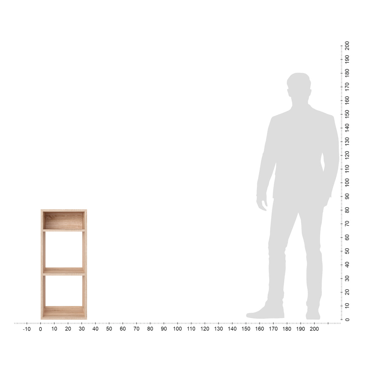 Bücherregal Klein Regal für Wohnzimmer Kinderzimmer | RIM2