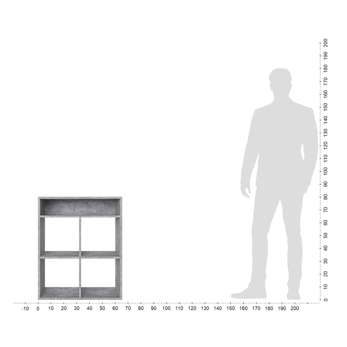 Bücherregal Würfelregal für Wohnzimmer Kinderzimmer | RIM4