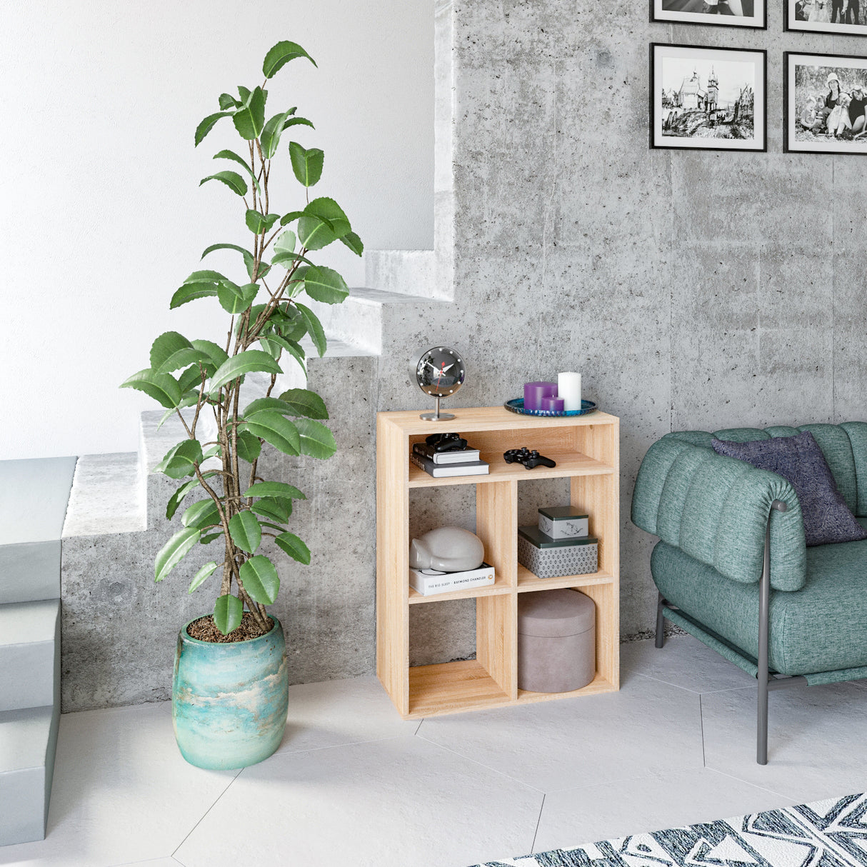 Bücherregal Würfelregal für Wohnzimmer Kinderzimmer | RIM4