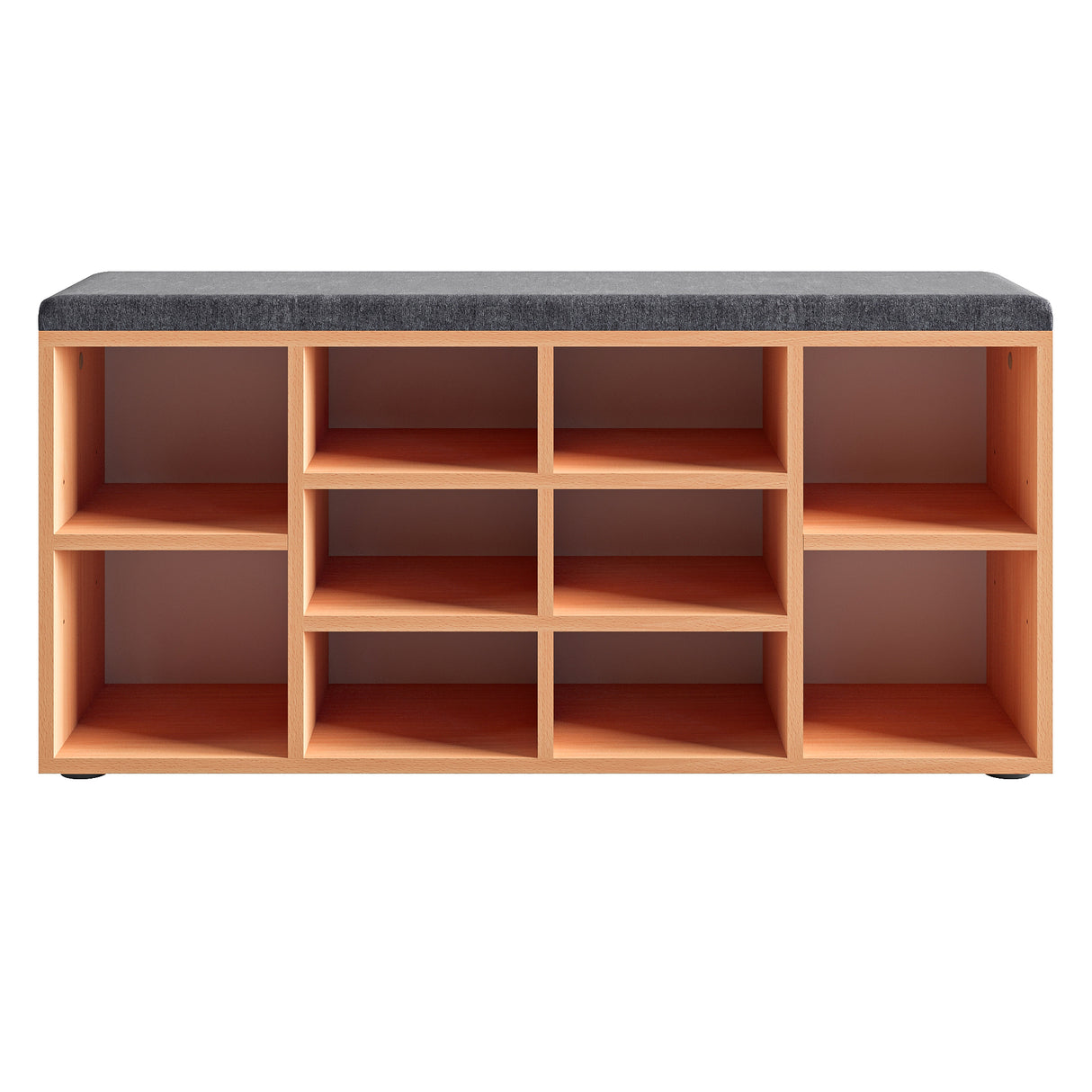 Schuhbank mit Sitzfläche mit 10 Fächern | Sofia 104