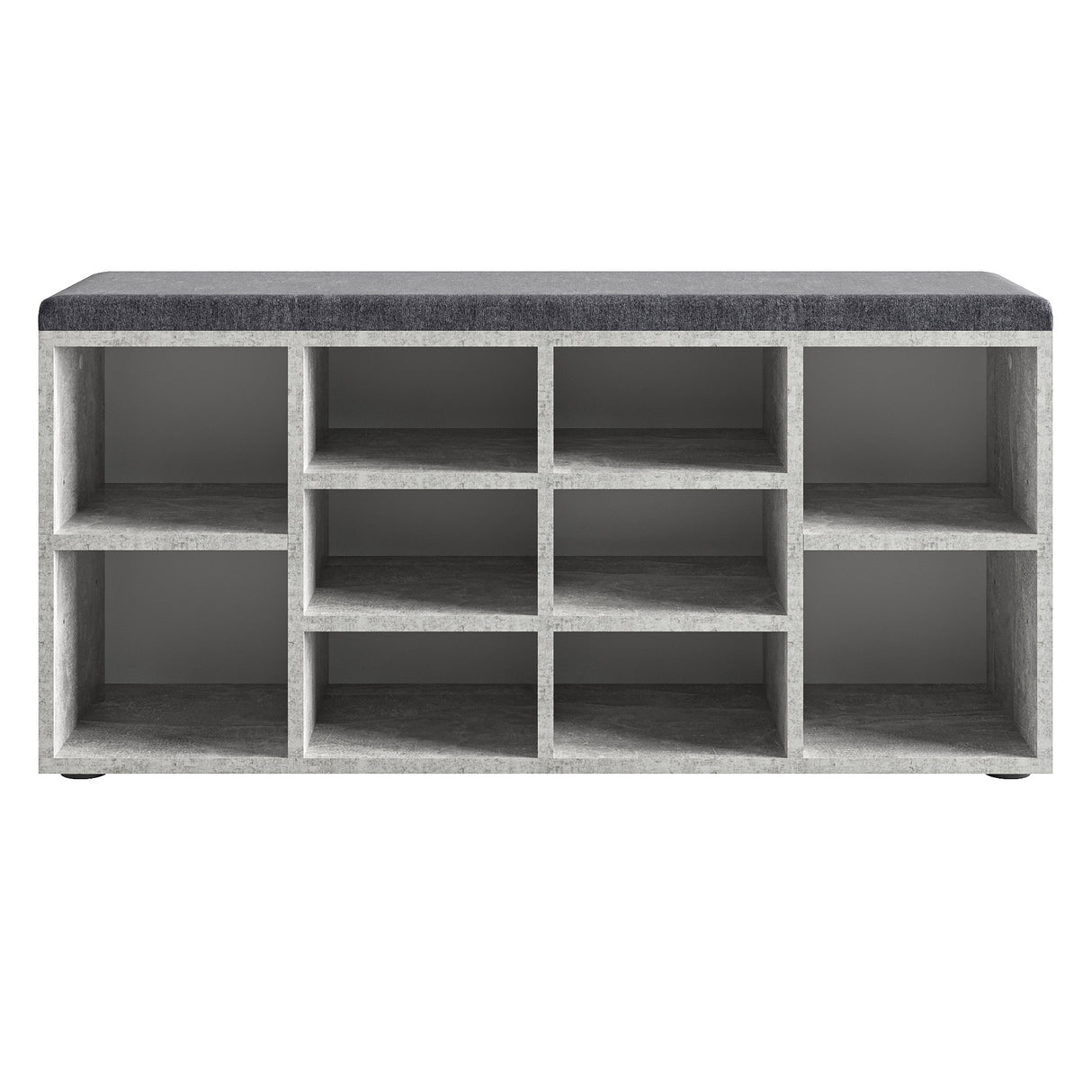 Schuhbank mit Sitzfläche mit 10 Fächern | Sofia 104