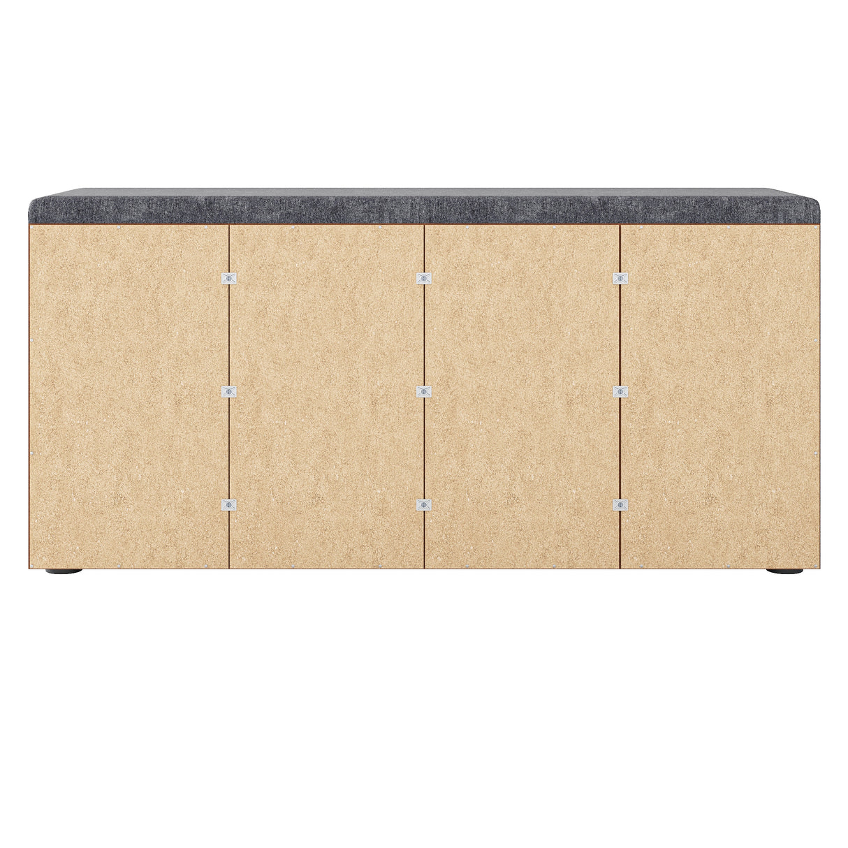 Schuhbank mit Sitzfläche mit 10 Fächern | Sofia 104