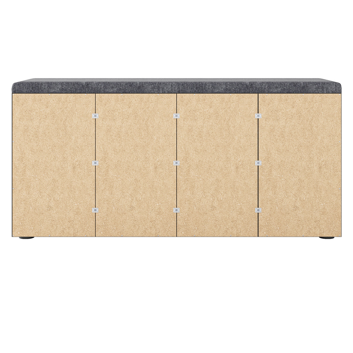 Schuhbank mit Sitzfläche mit 10 Fächern | Sofia 104