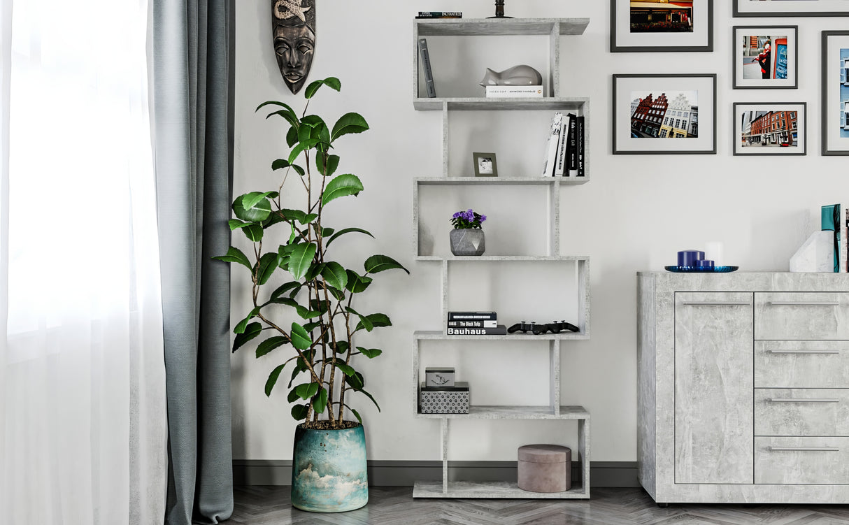 Bücherregal mit 6 Ebenen | Shelf 190S